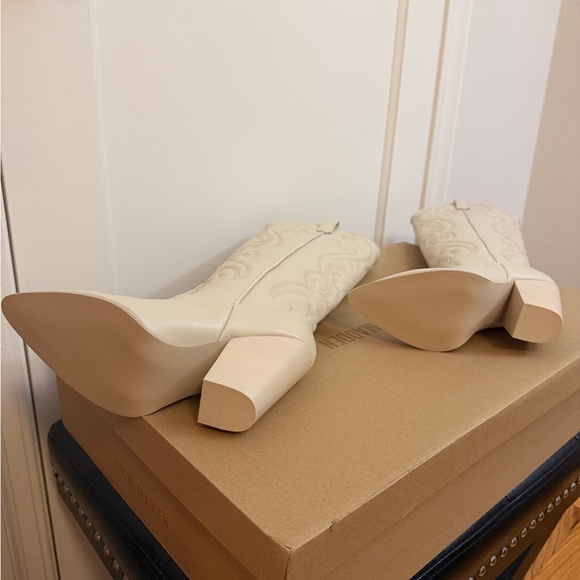 Steve Madden Lasso Bone Leather Knee-High Boots - Picture 4 of 4